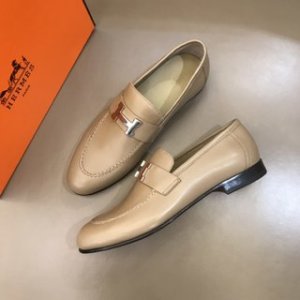 Hermes Loafer Paris in Cream