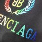 Replica Balenciaga Hoodie Logo Medium Fit in White