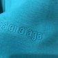 Replica Balenciaga Hoodie BB Pixel Medium Fit in Blue