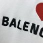 Replica Balenciaga Hoodie Logo Medium Fit in White