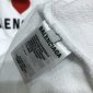 Replica Balenciaga Hoodie Logo Medium Fit in White