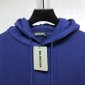 Replica Balenciaga Hoodie Logo Medium Fit in White