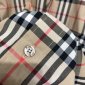 Replica Burberry Shirt Short-sleeve Monogram Motif Stretch