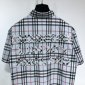 Replica Burberry Shirt Short-sleeve Monogram Motif Stretch