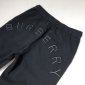 Replica Burberry Pants Cotton Jogging in Black