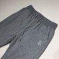 Replica Burberry Pants Cotton Jogging in Black