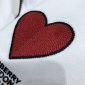 Replica Burberry Hoodie Heart in White