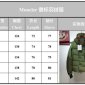 Replica Moncler Down Jacket White Duck Down in Green