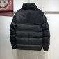 Replica Moncler Down Jacket White Duck Down in Black