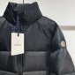 Replica Moncler Down Jacket White Duck Down in Black