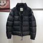 Replica Moncler Down Jacket White Duck Down in Black