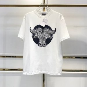 Dior T-shirt Oversized Cotton in White
