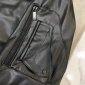 Replica Dior Jacket Suit Leather in Black