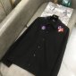 Replica Dior Shirt KENNY SCHARF Overshirt in Black