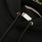 Replica Dior Hoodie Cd Icon Cotton in Black