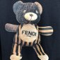 Replica Fendi Sweatshirt Cotton Teddy Bear in Black