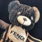 Replica Fendi Sweatshirt Cotton Teddy Bear in Black