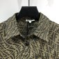 Replica Fendi Shirt Silk in Brown