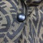 Replica Fendi Shirt Silk in Brown