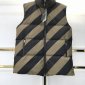 Replica Fendi Down Jacket Nylon Vest in Brown