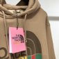 Replica Gucci & The North Face Hoodie Cotton in Brown