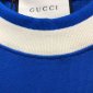 Replica Gucci Sweatshirt Cotton Printed in Blue