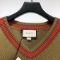 Replica Gucci Sweatshirt Cable knit V-neck