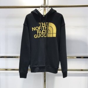 Gucci & The North Face Hoodie Cotton in Black