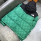 Replica Gucci & The North Face Down Jacket in Green
