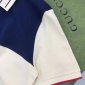 Replica Gucci T-shirt Cotton polo with embroidered collar