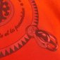 Replica Hermes Sweatshirt Cotton Print in Orange