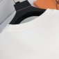 Replica Hermes Sweatshirt Cotton Print in White