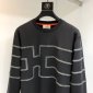 Replica Hermes Sweatshirt Wool in Black