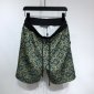 Replica Louis Vuitton Shorts Damier Jacquard in Blue