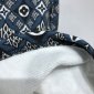 Replica Louis Vuitton Shorts Damier Jacquard in Blue