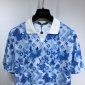 Replica Louis Vuitton Shirt Monogram Buttoned in Blue