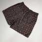 Replica Louis Vuitton Shorts Damier Jacquard in Brown