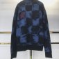 Replica Louis Vuitton Sweatshirt Cardigan in Blue