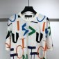 Replica Louis Vuitton T-shirt Monogram Escale Printed