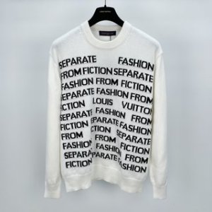 Louis Vuitton Sweatshirt Letters in White