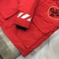 Replica Off-White Down Jacket Hoodie in Red
