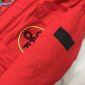 Replica Off-White Down Jacket Hoodies in Red