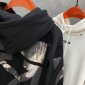 Replica Off-White Hoodies Logo Cotton in Black