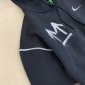 Replica Off-White Hoodies Logo Cotton in Black