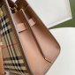 Replica Burberry Vintage Check Two-handle Title Bag