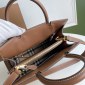 Replica Burberry Vintage Check Two-handle Title Bag