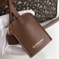 Replica Burberry Leather Half Cube Bag