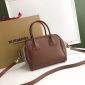 Replica Burberry Leather Half Cube Bag