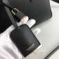 Replica Burberry Leather Half Cube Bag