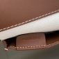 Replica Burberry Two-tone Canvas and Leather Pocket Bag